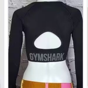 Gymshark Flex Black Long Sleeve Top